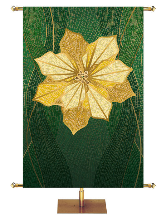 Custom Banner Everlasting Father Prince of Peace Christmas Mosaic