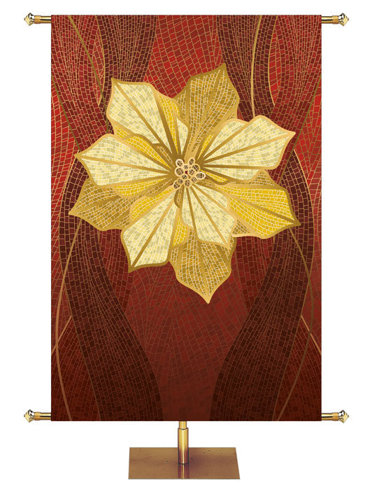 Custom Banner Everlasting Father Prince of Peace Christmas Mosaic