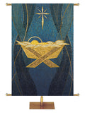 Custom Banner Christmas Mosaic A Savior Is Born