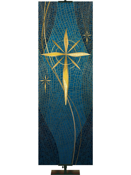 Custom Banner Christmas Mosaic The Lord Is Come