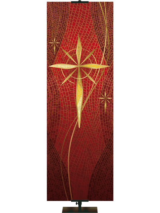 Custom Banner Christmas Mosaic The Lord Is Come