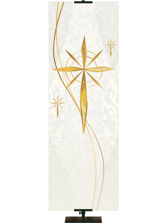 Banner personalizado mosaico navideño El Señor ha venido