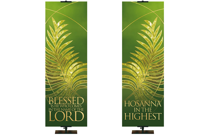 Easter Liturgy Blessed Is He Who Comes In The Name Of The Lord and Hosanna In The Highest 2X6 Ratio