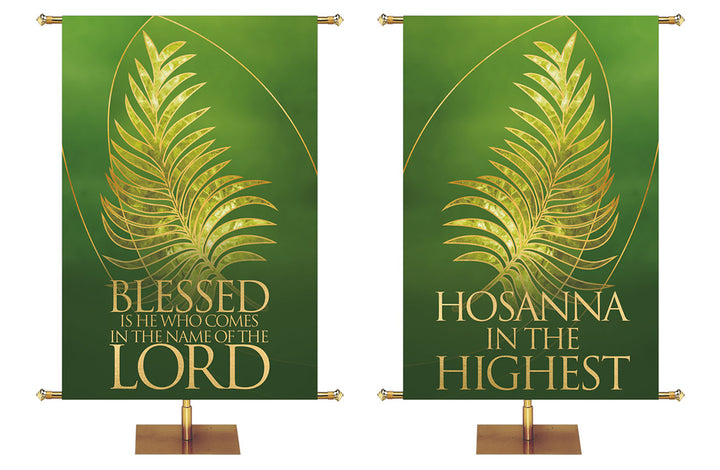 Easter Liturgy Blessed Is He Who Comes In The Name Of The Lord and Hosanna In The Highest  4X6 Ratio