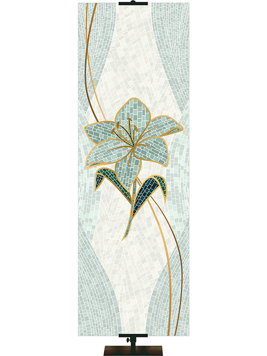 Lily Right 2x6 Format Easter Mosaic