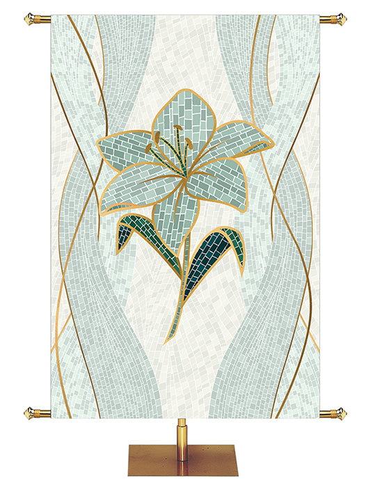 Lily Right Wide Format Easter Mosaic