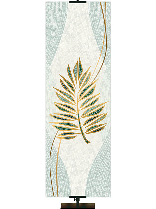 Palm Right 2x6  Format Easter Mosaic