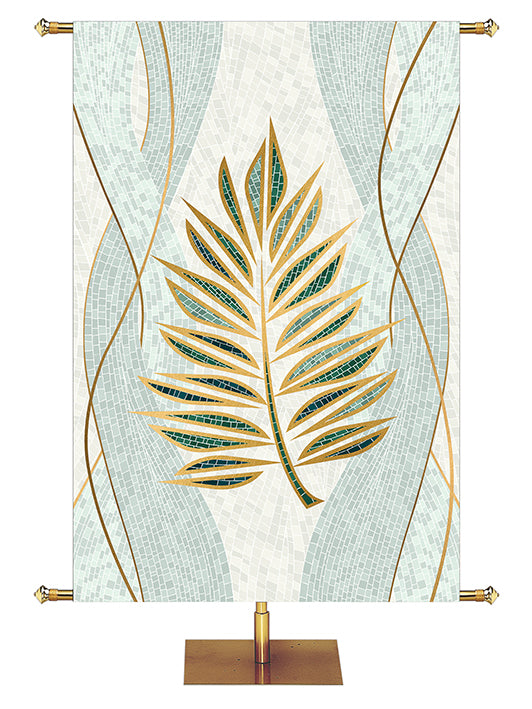 Palm Left Wide Format Easter Mosaic