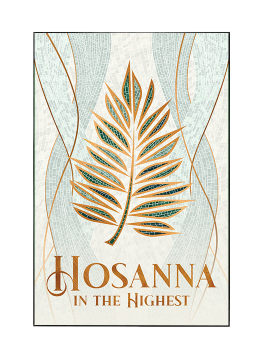 SEG Wall Art Easter Mosaic Hosanna in the Highest