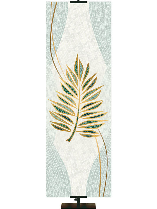 Palm Right 2x6 Format Easter Mosaic