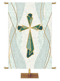 Cross Right Wide Format Easter Mosaic