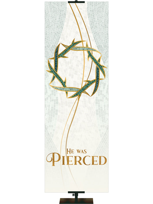Easter Mosaic He was Pierced