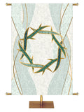 Crown of Thorns Left Wide Format Easter Mosaic