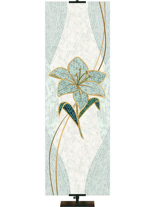 Lily Right 2x6  Format Easter Mosaic