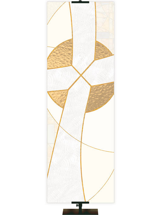 Church Banner Cross Right format on WhiteExpressions of Easter design
