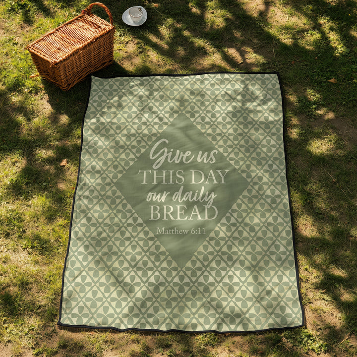 Diamond Petals Picnic Faith Blanket