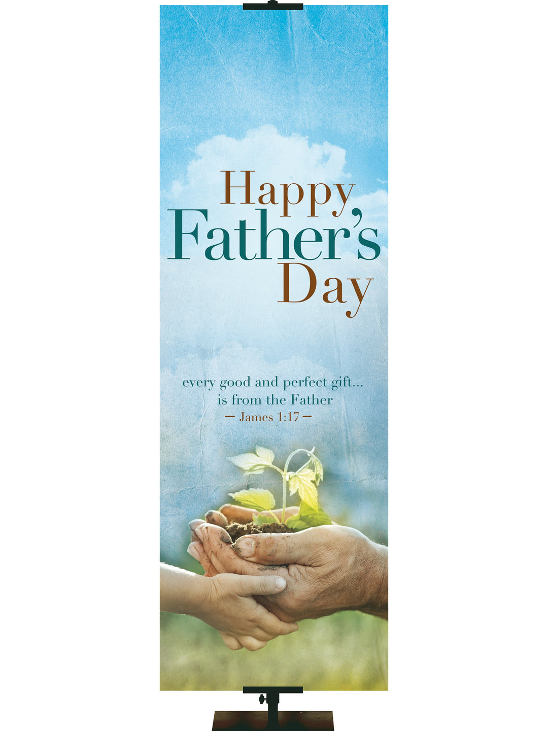 Happy Father's Day Perfect Gift Irregular Clearance Banner 2X6
