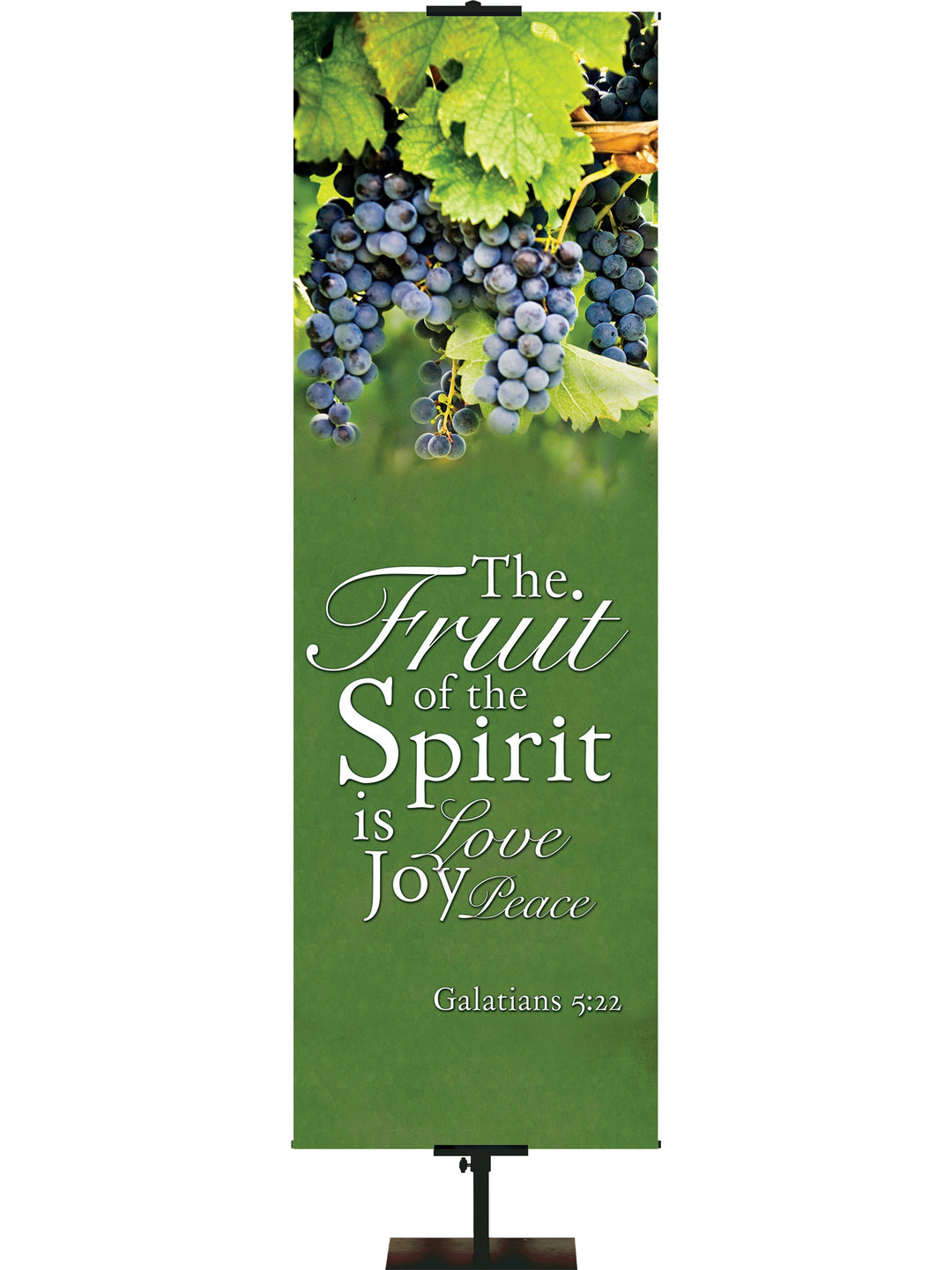 Overstock The Fruit of the Spirit Love, Joy, Peace (4 ft x 12 ft, Pole Hems)
