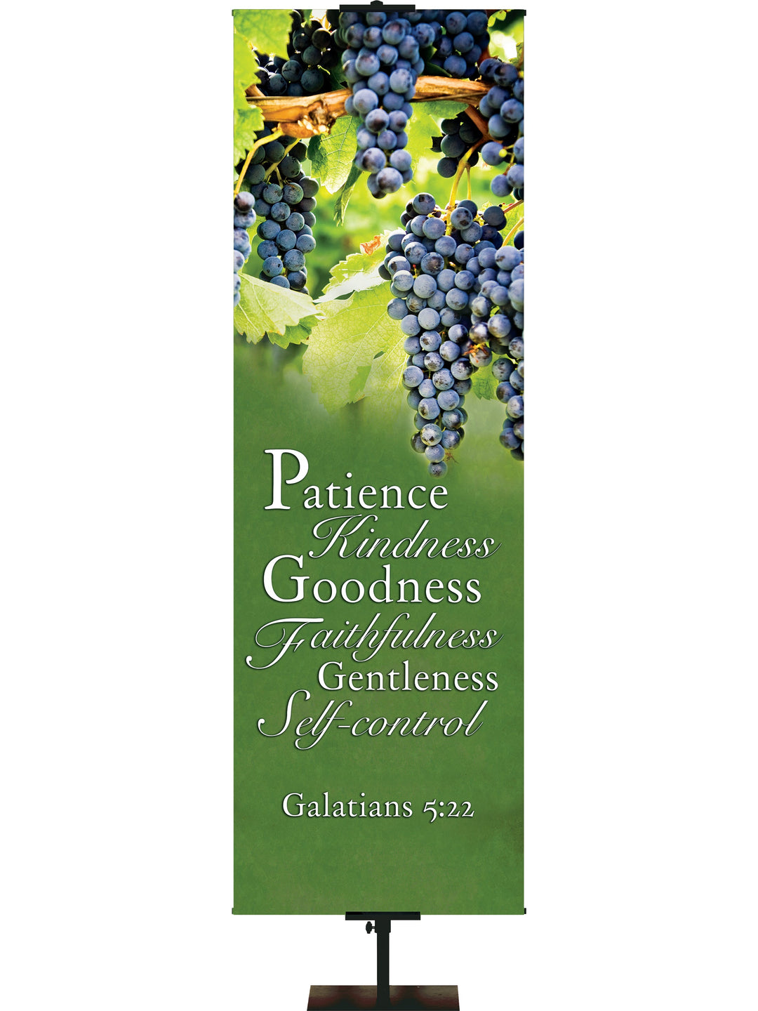 Overstock The Fruit of the Spirit Patience, Kindness (2 ft x 6 ft, Grommets)