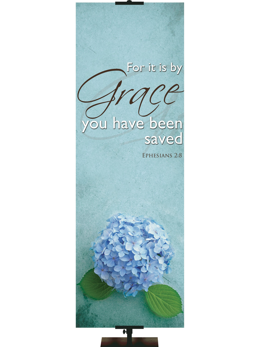 Overstock Renewal in Spring For it is by Grace (18 in x 5 ft, Pole Hems) $30