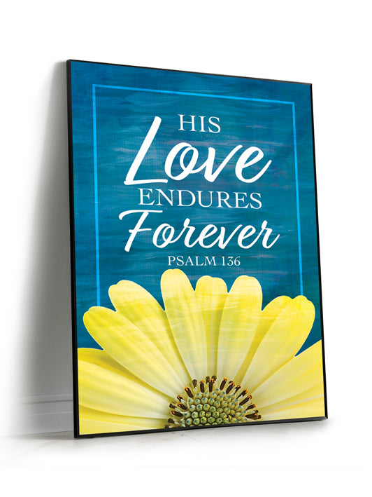 SEG Wall Art His Loving Grace His Love Endures Forever