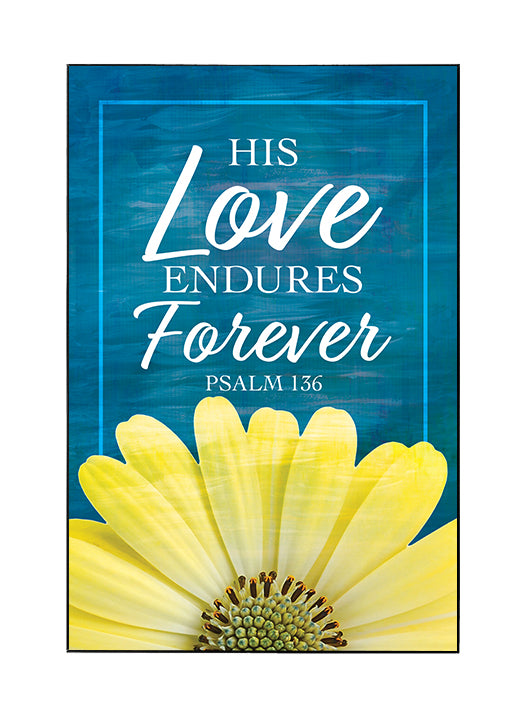 SEG Wall Art His Loving Grace His Love Endures Forever