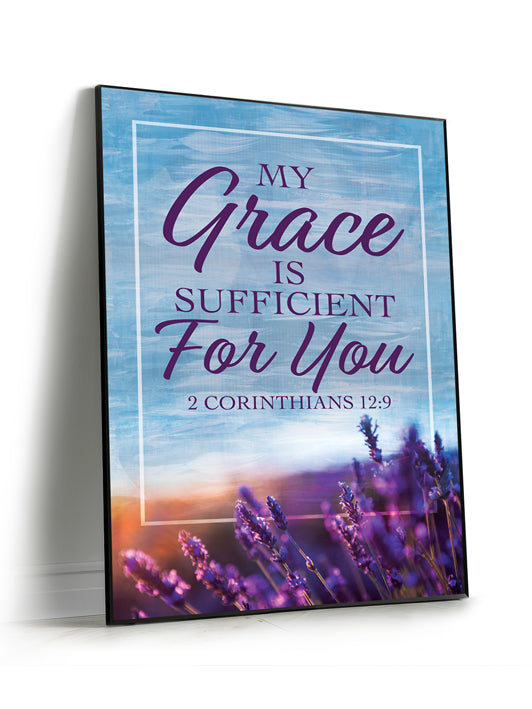 SEG Wall Art His Loving Grace My Grace is Sufficient for You