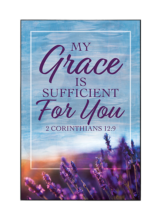 SEG Wall Art His Loving Grace My Grace is Sufficient for You