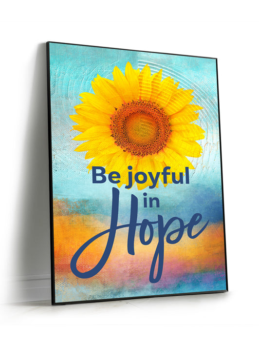 Framed Wall Art SEG A Joyous Spring Be Joyful in Hope