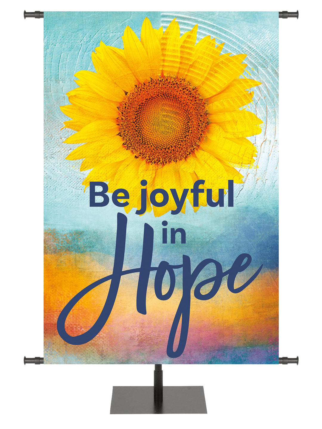 Overstock A Joyous Spring Be Joyful in Hope (4 ft x 6 ft, Pole Hems)