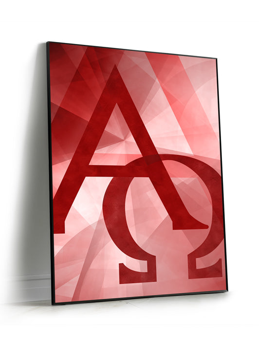 SEG Wall Art Symbols of the Liturgy Alpha and Omega