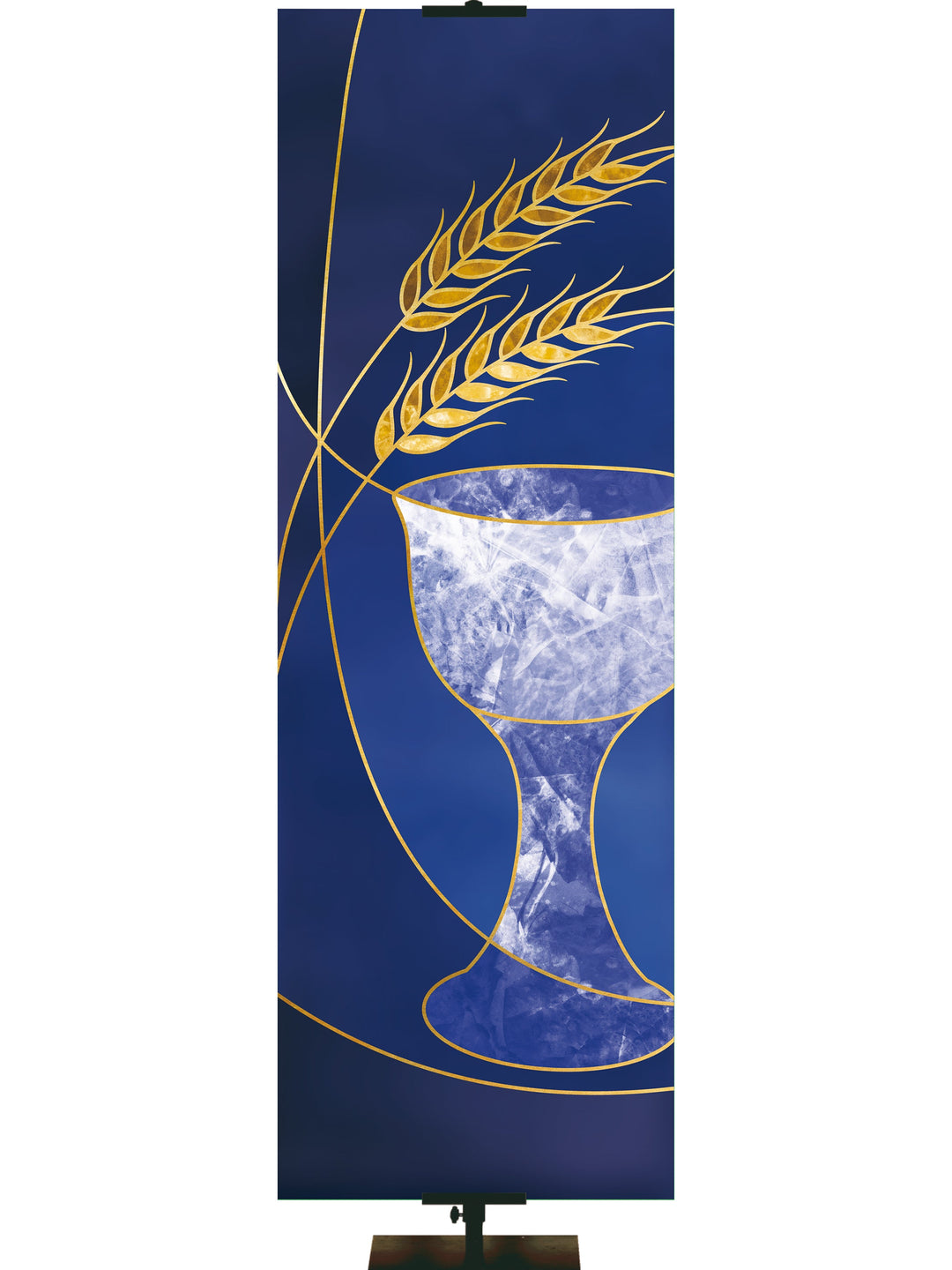 Overstock Colors of the Liturgy Communion (2 ft x 6 ft, Blue, Pole Hems) $40