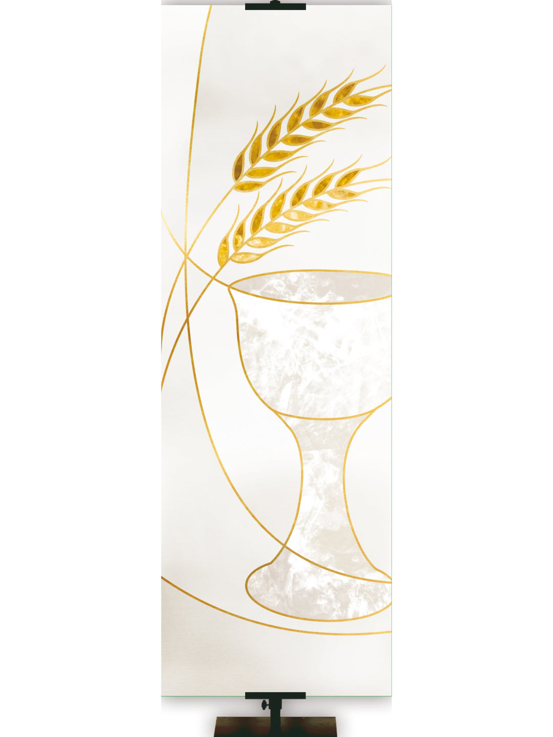 Overstock Colors Of the Liturgy Communion (2 ft x 6 ft, White, Pole Hems) $40