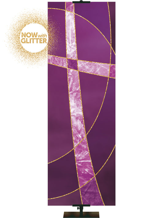 Colors of The Liturgy Cross with Glitter Accents