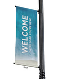 Light Pole Banner Ocean Tide Welcome