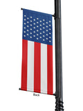 Light Pole Banner American Flag