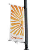 Light Pole Banner Sunshine Welcome