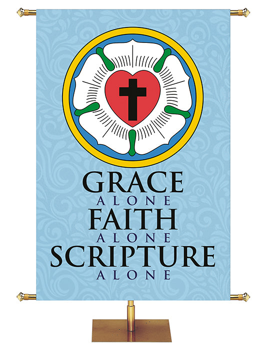 Grace Alone Lutheran Church Banner