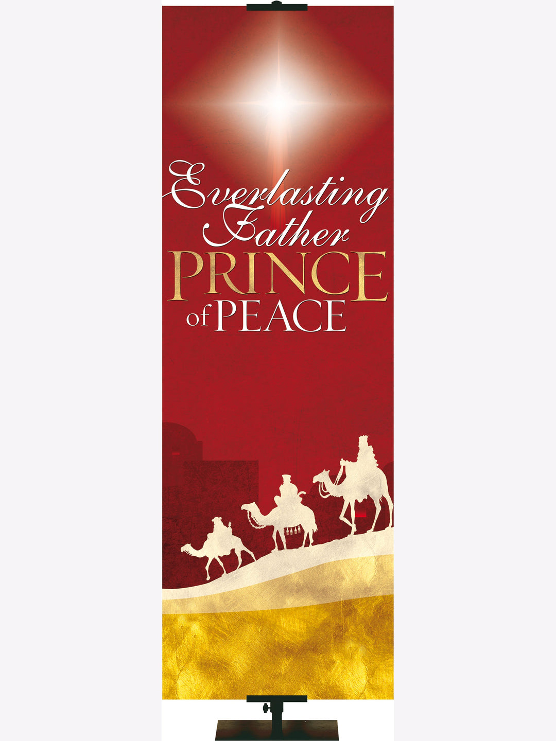 Irregular The First Christmas Prince of Peace (18 in x 5 ft, Pole Hems)