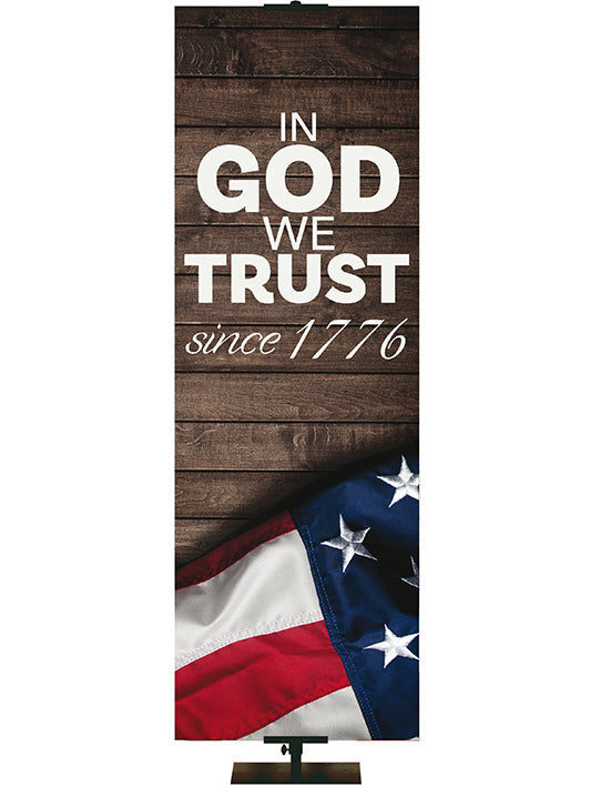 Patriotic In God We Trust Since 1776