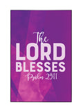 Framed Wall Art SEG Promises of God The Lord Blesses