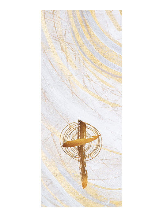 Overstock Echoes Of Easter Cross Pulpit Scarf (Unlined)