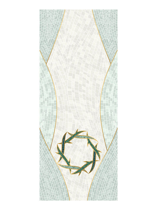 Easter Mosaic Crown of Thorns Pulpit Scarf