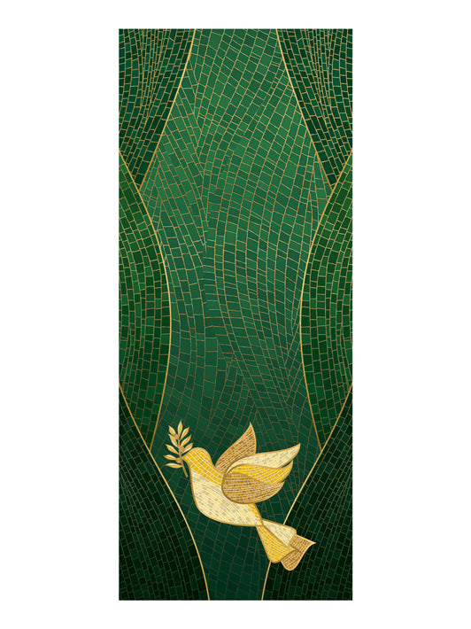 Dove Pulpit Scarf Christmas Mosaic