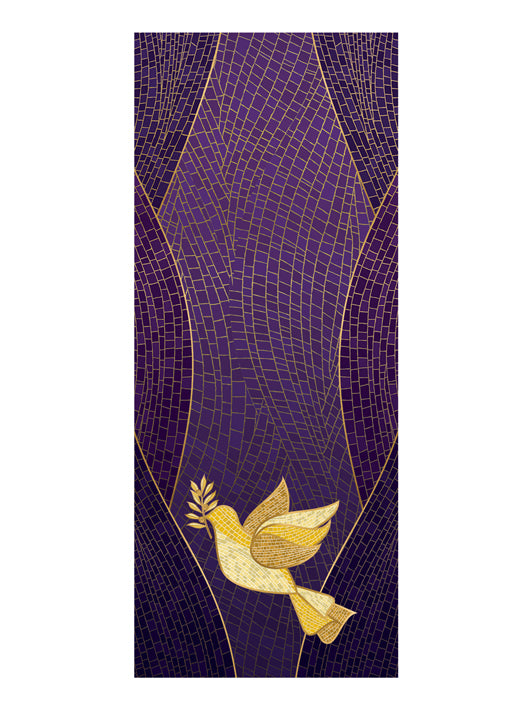 Dove Pulpit Scarf Christmas Mosaic