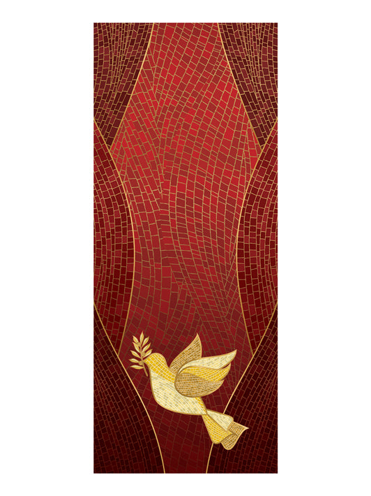 Dove Pulpit Scarf Christmas Mosaic