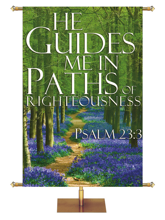 Path to Grace He Guides Me in Paths of Righteousness Forest Design