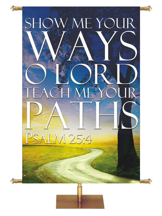 Path to Grace Show Me Your Ways O Lord Tree Design