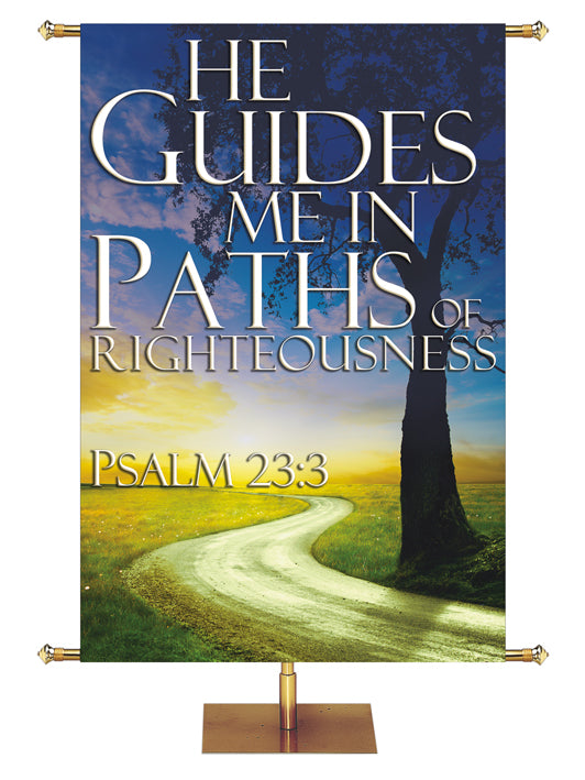 Path to Grace He Guides Me in Paths of Righteousness Tree Design