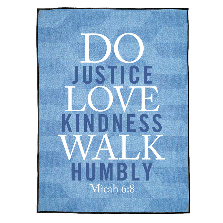 Justice Geo Pattern Picnic Faith Blanket